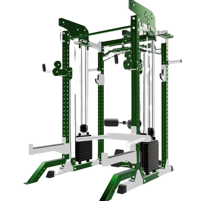 Repuesto de potencia multifuncional Gimnasio en casa Entrenamiento de fuerza con pila de pesas 3 * 80KG