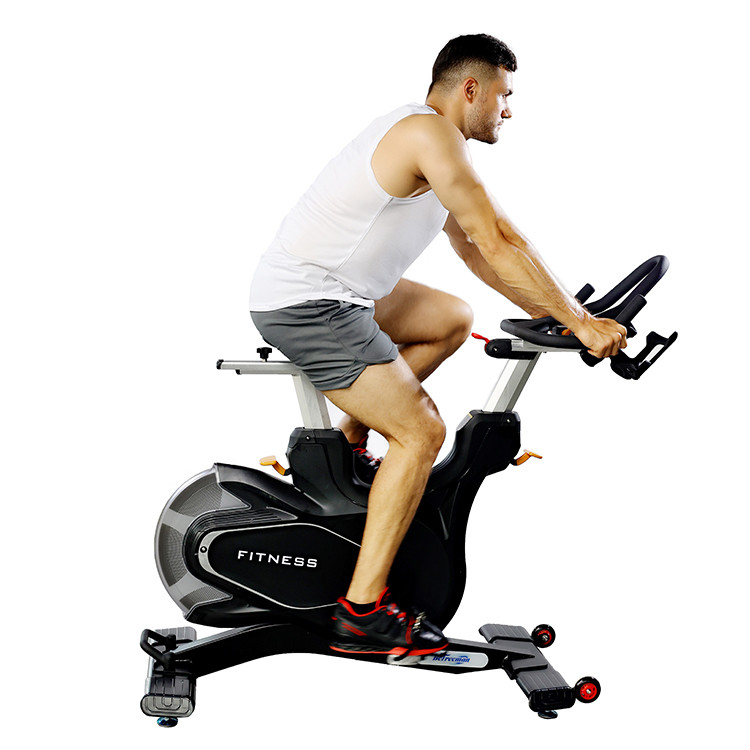 Bicicleta giratoria de interior de altura ajustable para entrenamientos personalizados y culturismo