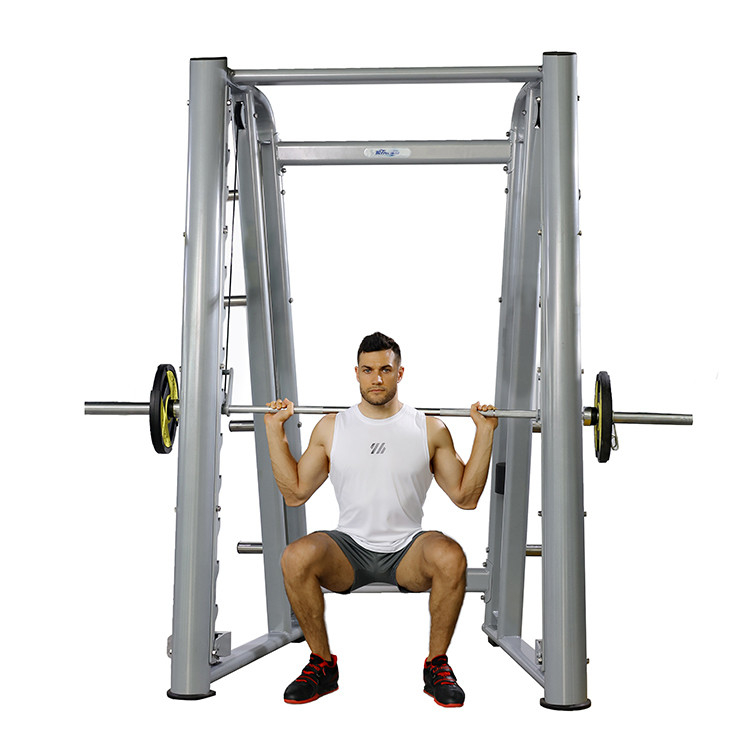 Entrenamiento deportivo Multifunción Power Rack Smith Máquina con sistema de polea Equipo de gimnasio