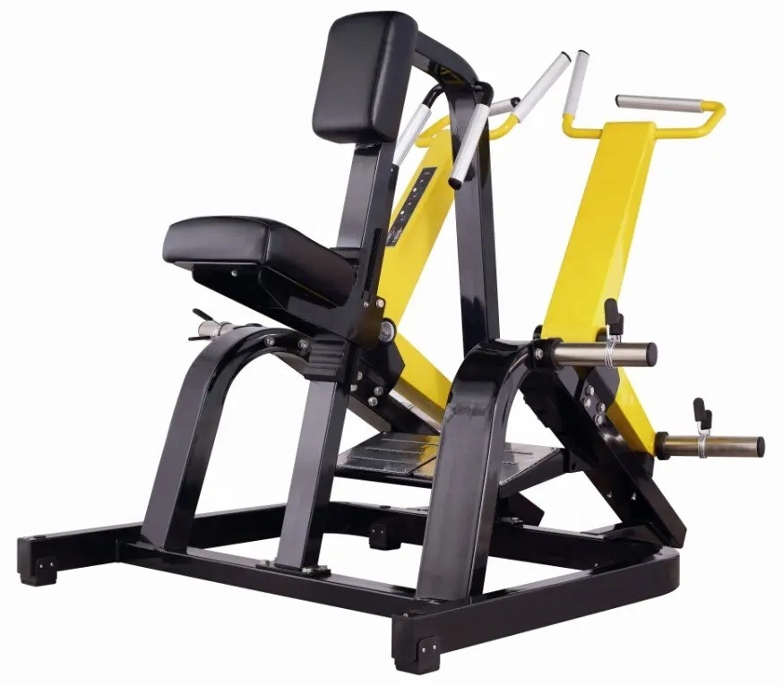 1.6T Capacidad Máquina de remo cargada con placa de acero para cargadores medios en entrenamiento físico