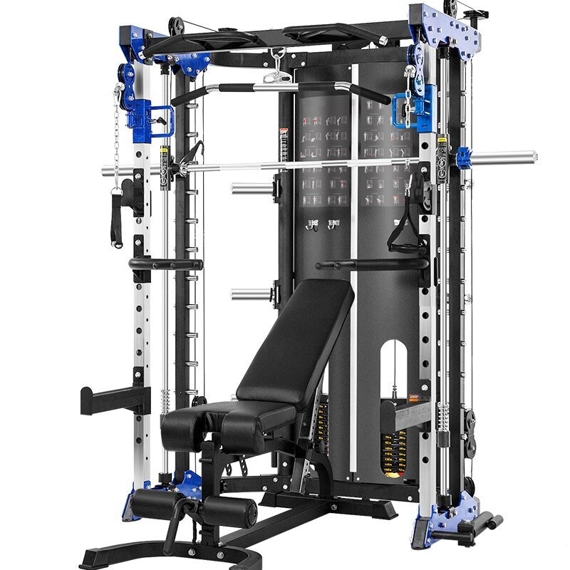 Entrenamiento de fuerza Bodybuilding Power Squat Rack Smith Máquina para el hogar o comercial