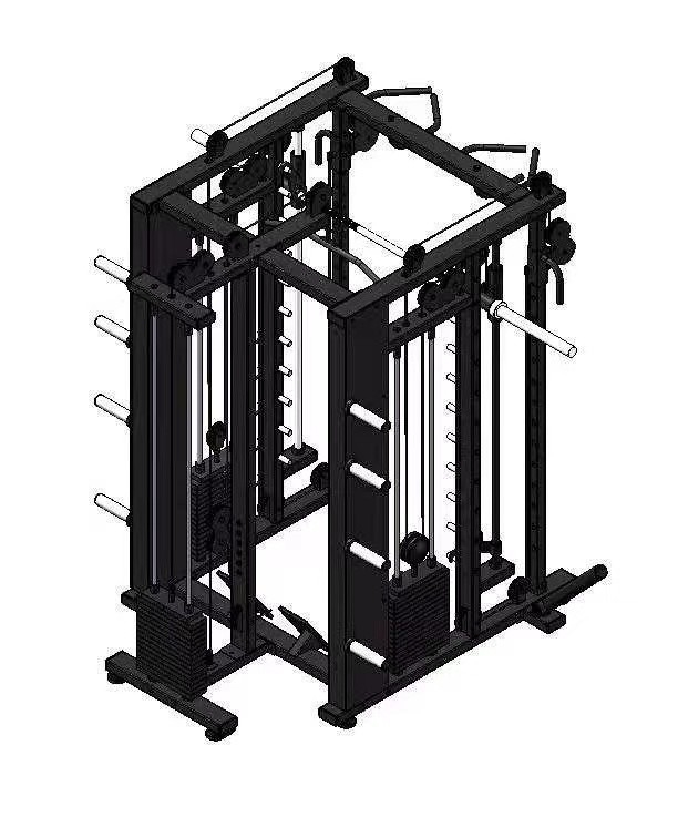Entrenador funcional para ejercicios de gimnasio centrado en el estado físico integral 2.3*2*2.4m Tamaño