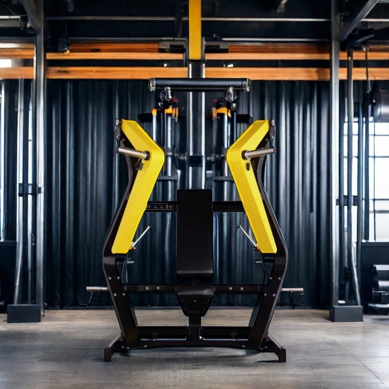 1245*1480*1725 Dimensiones Prensa comercial de pecho ancho para gimnasio Prensa de hombro