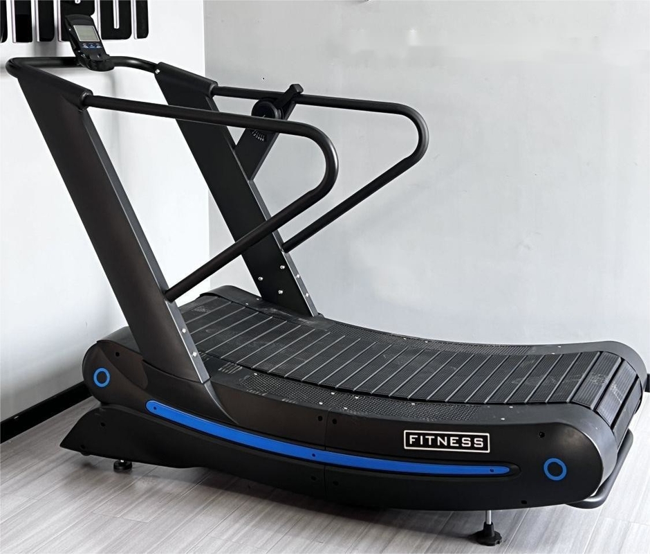 Logotipo personalizado disponibleD corredor de aire no motorizado manual cinta curva curva para gimnasio