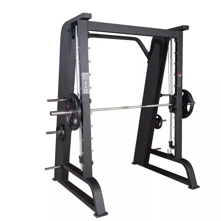 Unisex Gran cargador Deportivo Gimnasio Máquina de remo Prensa de hombro Pull Up Entrenamiento de fuerza Power Rack Smith Máquina