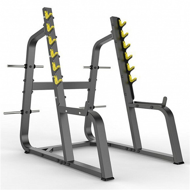 Opcional Cuadro seleccionable Color Cuclillas Rack Gimnasio Equipo de acondicionamiento físico para el ejercicio muscular