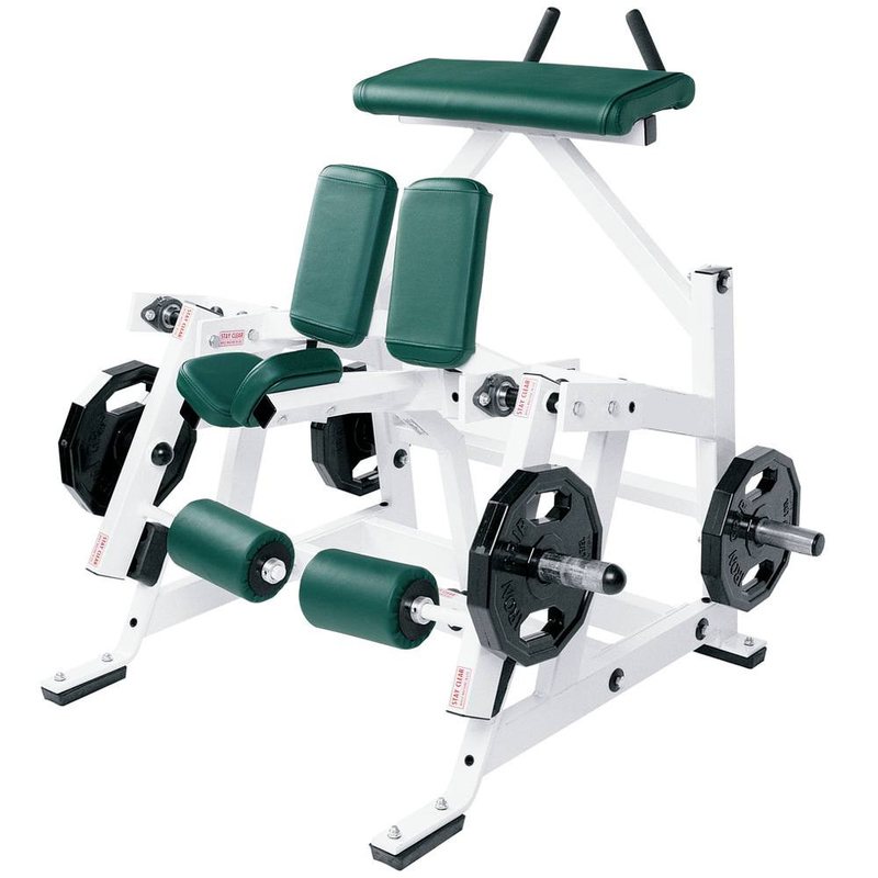 Ejercicio físico Cuerpo aislado lateral rodilla de piernas curvas para el cuádriceps y extensión de piernas