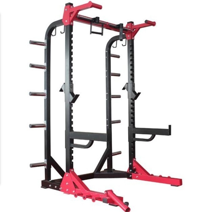 Ejercicio multifunción Shandong Comercial Gimnasio en el hogar Fitness Medio estante sentadillas para hombres
