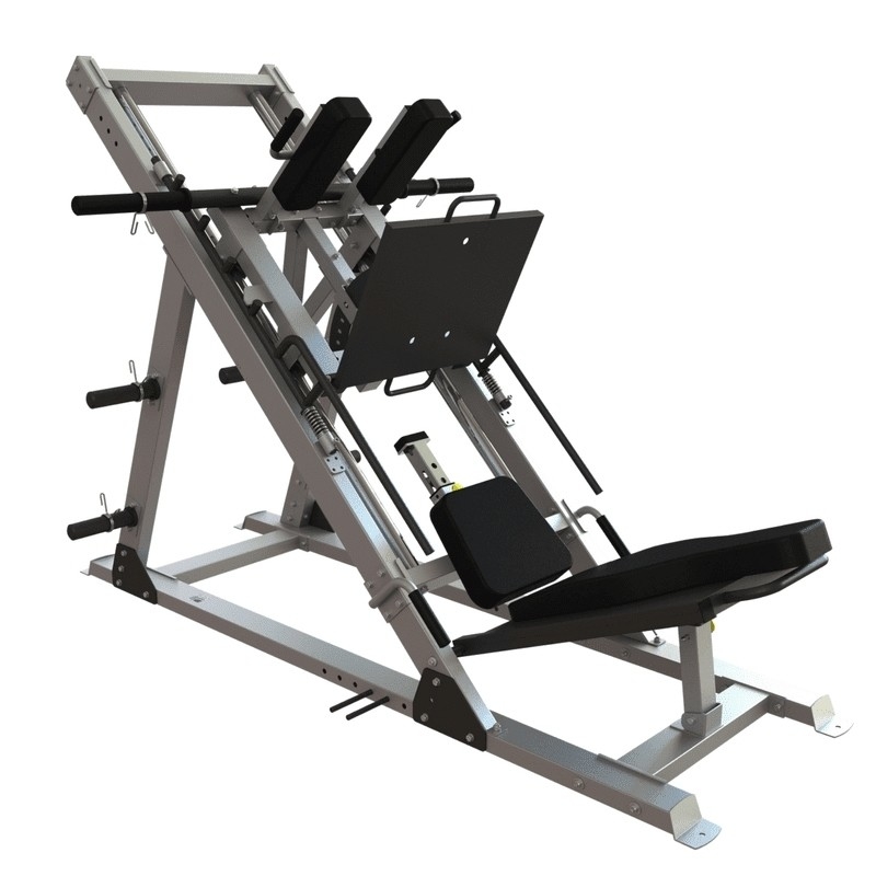 Universal 2 en 1 Hack Squat Leg Press Machine para el entrenamiento de fuerza 2385 * 1510 * 1660mm