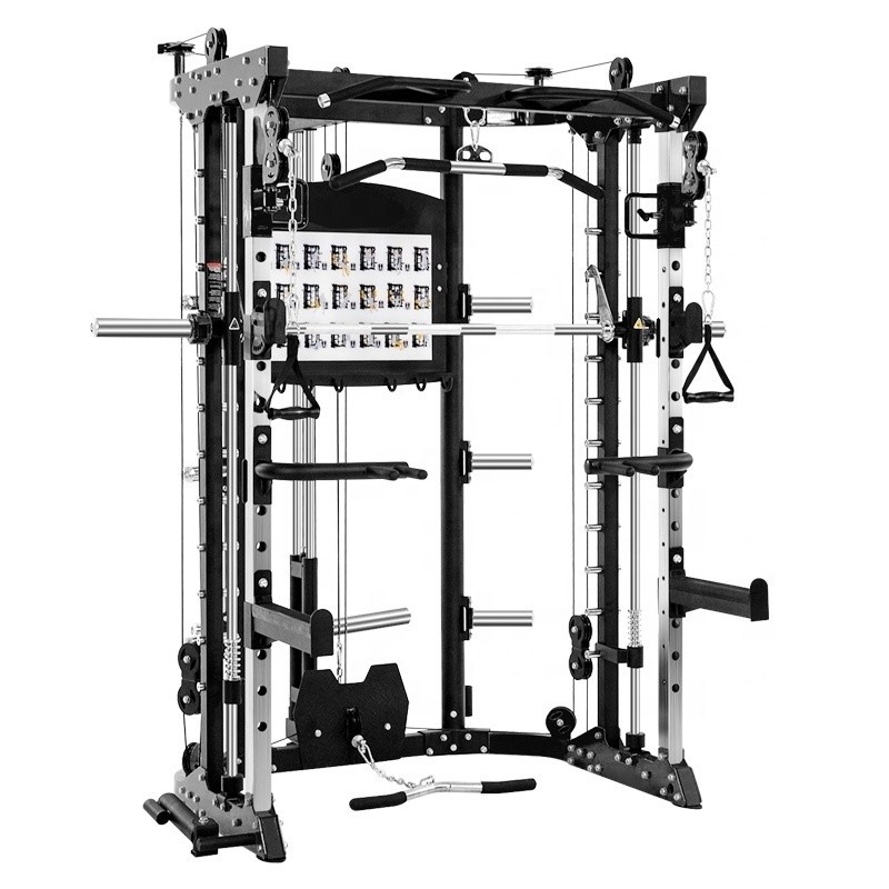 Cargador grande personalizado Befreeman Deporte Equipo comercial de acondicionamiento físico Entrenamiento de fuerza Smith Máquina de jaula