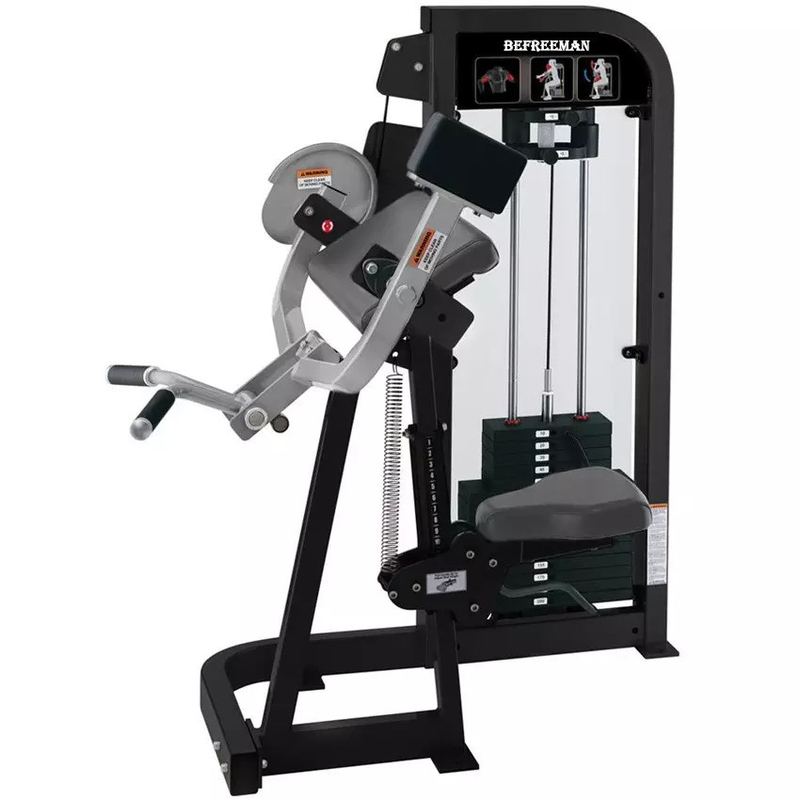 Entrenamiento de fuerza brazos sentados hombros máquina de entrenamiento para bíceps y hombros definidos