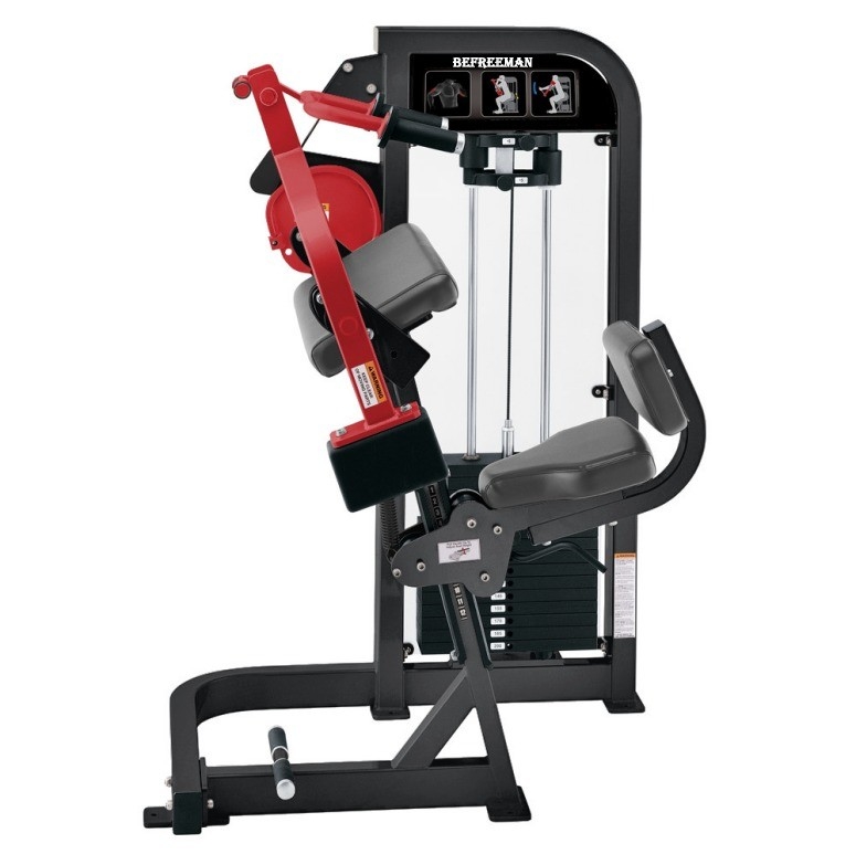 Mejora tu gimnasio con nuestra máquina de ejercicios de brazos y hombros de extensión de tríceps cargada con pines