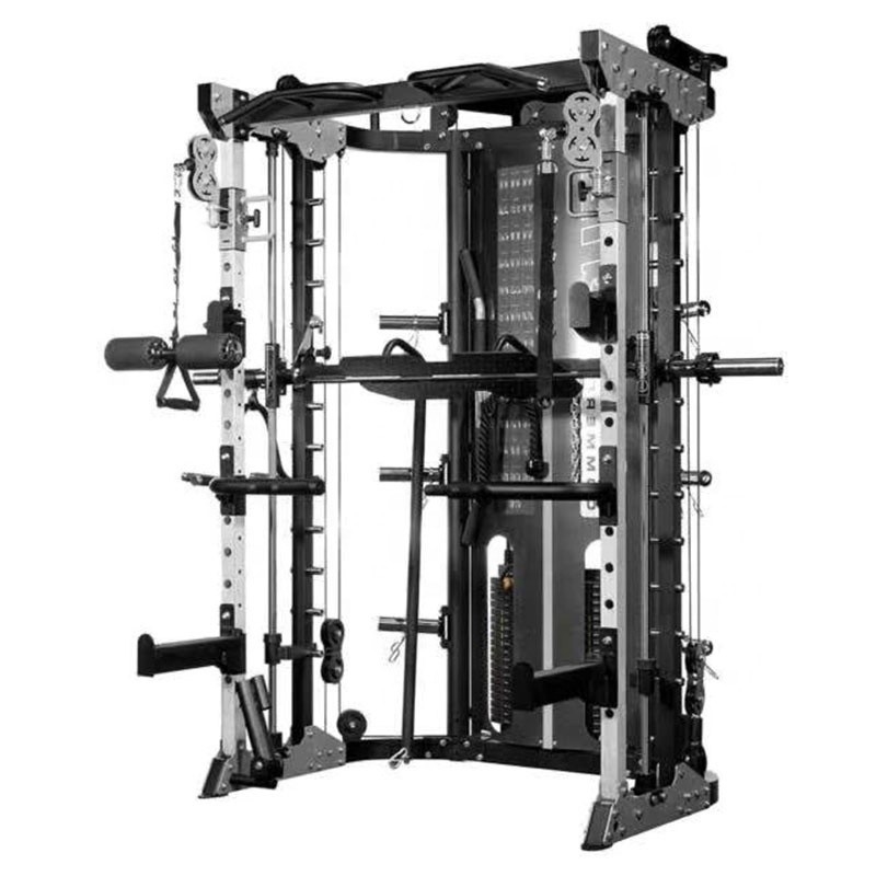 Unisex 1230*1270*2230 Equipo de gimnasio comercial Máquina Smith multifunción para el hogar