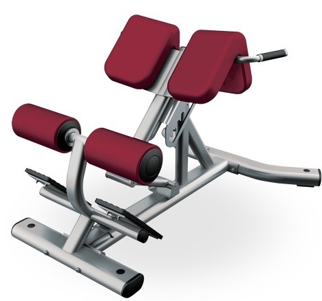 Gimnasio Fitness Máquina de extensión de espalda de 45 grados con color de marco seleccionable opcional