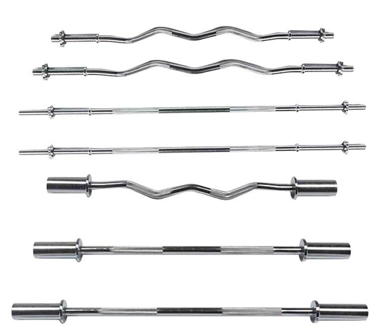 Diseño EZ Barbell Curl Bar La adición perfecta para el entrenamiento con pesas libres de su gimnasio