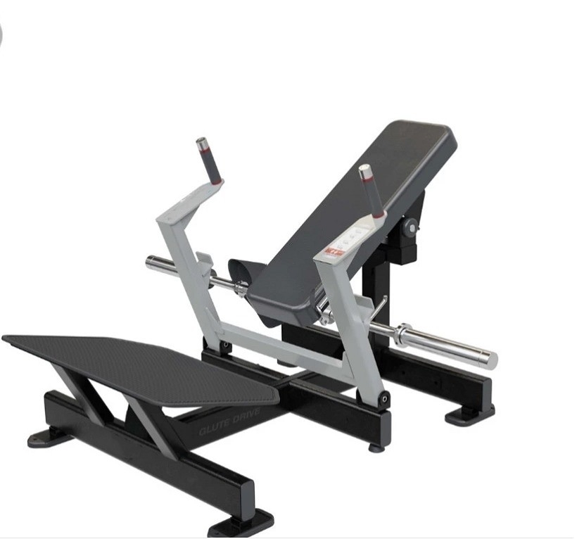 Maquina de Hip de empuje comercial 90 kg capacidad de peso para el equipo de entrenamiento de fuerza