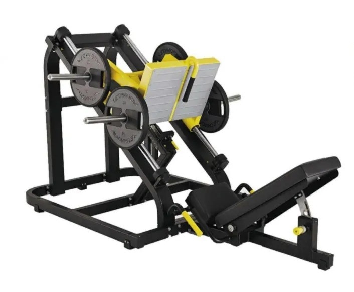 Medium Loader Placa de ejercicios para el hogar Cargado 45 grados glúteos de la pantorrilla Presión de piernas para la aptitud