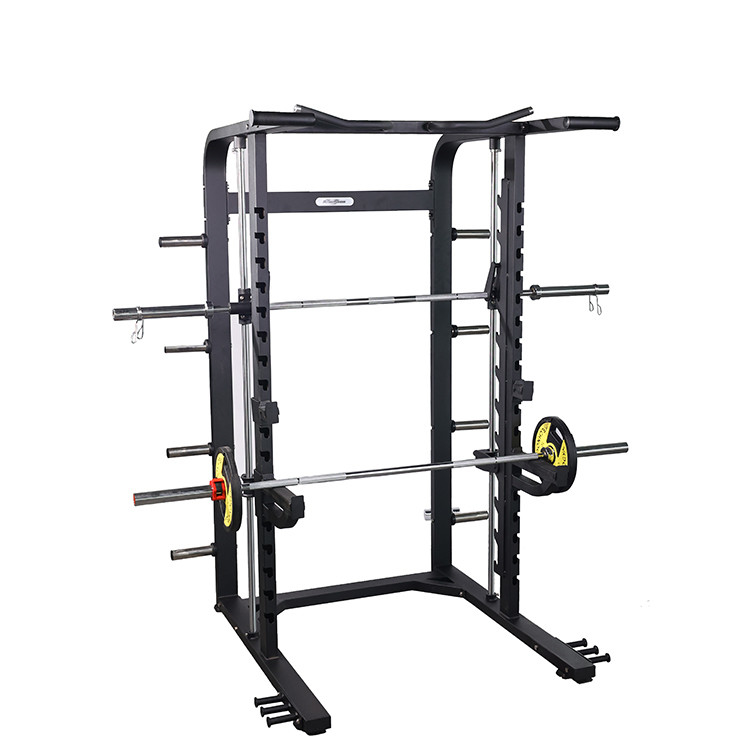 Opcional Cuadro seleccionable Color Power Rack para el sistema de media sentadilla de levantamiento de pesas unisex