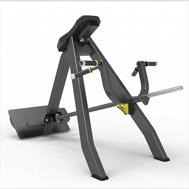 Nivel de inclinación T Bar Row Plate Equipo de entrenamiento de brazos y espalda cargado 1850*790*1190 mm