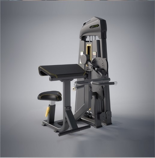 Máquina de tríceps bíceps de entrenamiento con doble función sentado en el hombro para construir el cuerpo