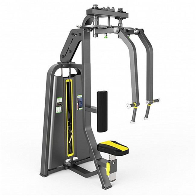 Máquina de carga de pesas para presión torácica y pectorales en entrenamiento de fuerza Equipo de gimnasio
