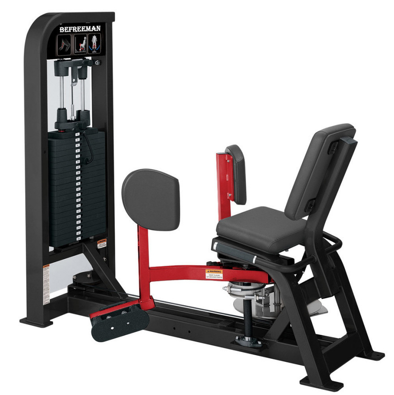 Medium Loader Gimnasio Fitness Sets Máquinas de selección de carga de pines comerciales Asiento Adductor de cadera