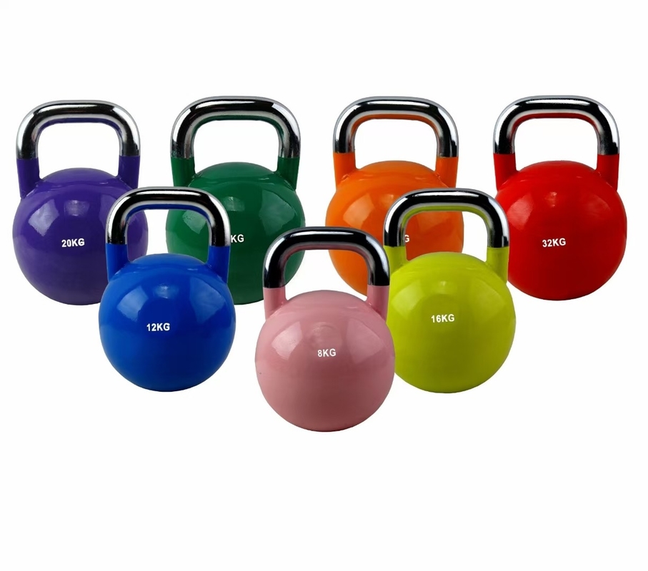 Gimnasio Fitness Unisexo Colorido Pintado Queteles de hierro fundido para entrenamiento de fuerza