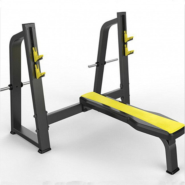 Comerciante Flat Decline Weight Bench Press Medium Loader Equipo de gimnasia para el centro de gimnasia
