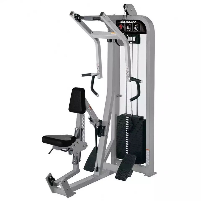 Máquina de fila de cables sentada para entrenamiento de fuerza Equipo de gimnasio utilizando selección de carga de alfiler