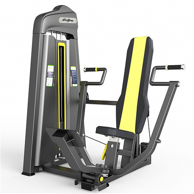 1350*1320*1580 mm Máquina de prensado de pecho ajustable para ejercicios de brazos y hombros