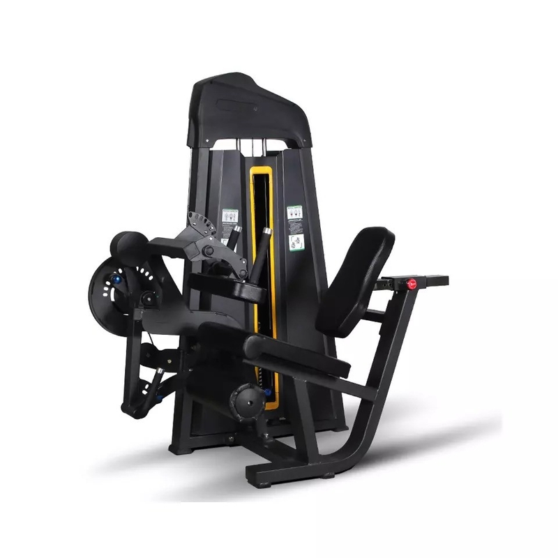 Máquina de recorrido de piernas de extensión de piernas de carga media para gimnasio Centro de entrenamiento de fuerza