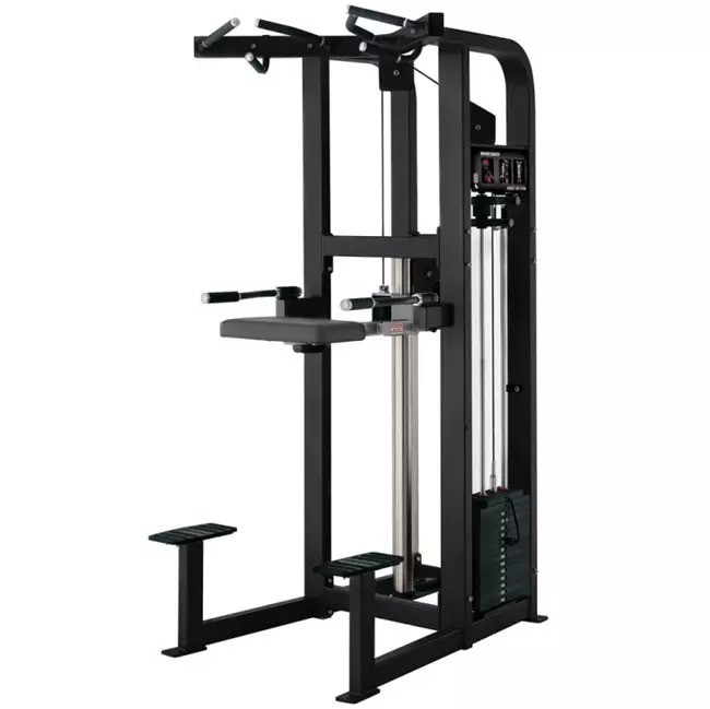 Máquina de extracción de la barbilla asistida por el baño de acero para entrenamiento de fuerza en gimnasio comercial