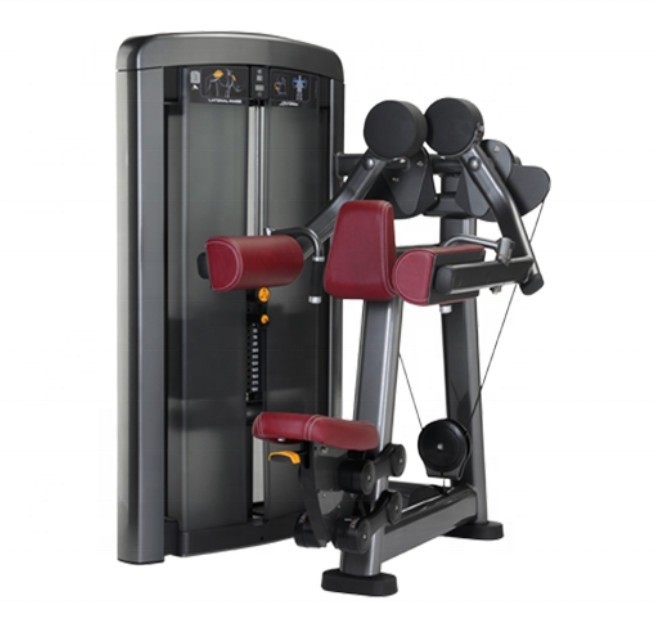 Equipo de gimnasio de acondicionamiento físico comercial Tipo de cargador medio elevación lateral para el culturismo